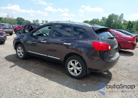 2011 Nissan Rogue Sv z USA, uszkodzony, nr VIN JN8AS5MV9BW302540